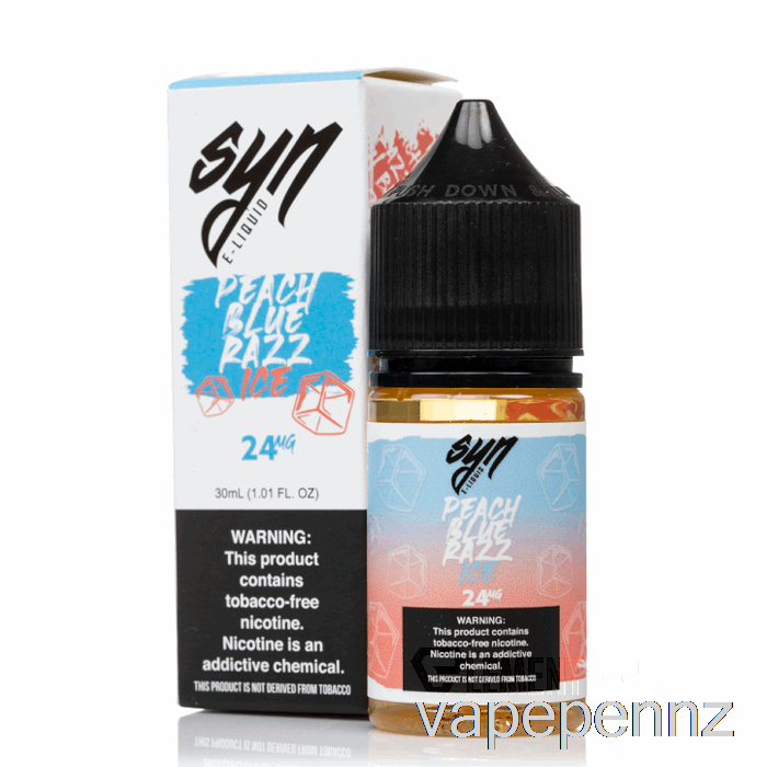 ICE Peach Blue Razz - Syn Salts - 30mL 48mg VAPE NZ